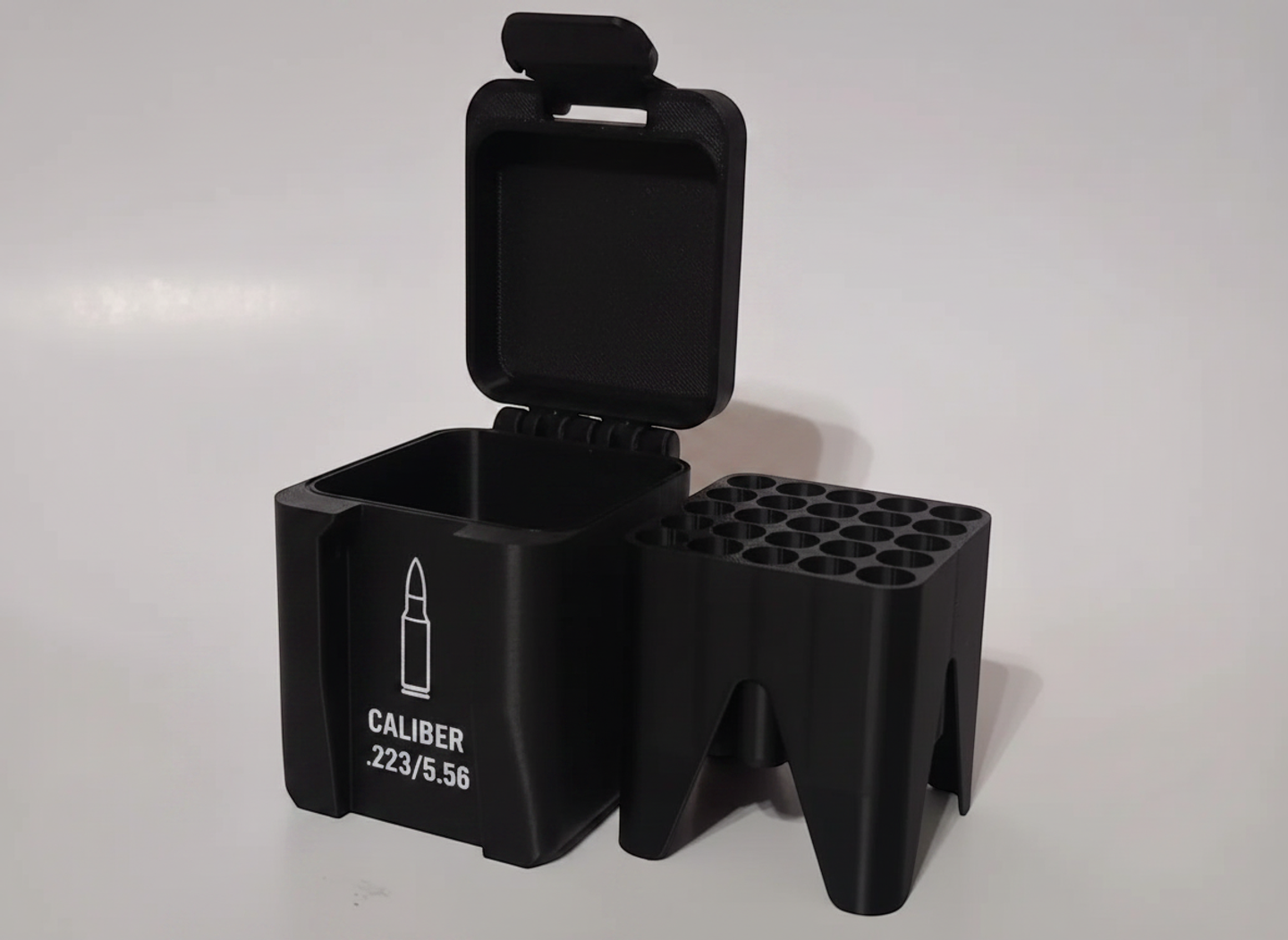 Filamelt Munitionsbox / 280 Ackley / 'Klappdeckel' / Patronenbox, Ammo Box - 3D-Druck aus dem Westerwald