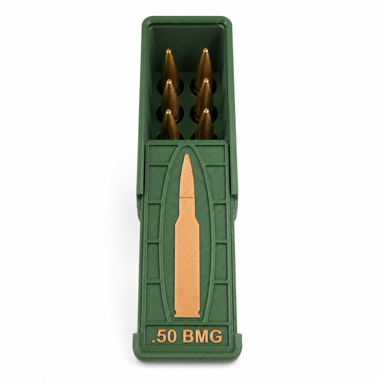 Coconut Innovations Munitionsbox / .50 BMG / ‘Schiebedeckel’ / Patronenbox, Ammo Box