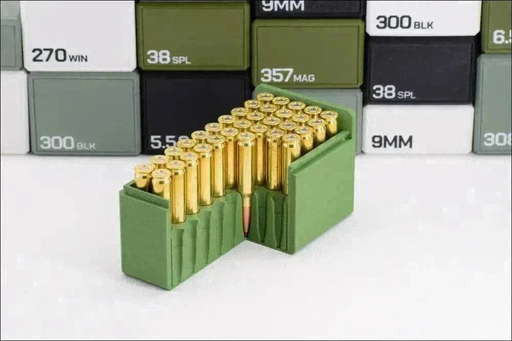 Filamelt Munitionsbox / 'Schiebedeckel' / Patronenbox, Ammo Box - 3D-Druck aus dem Westerwald