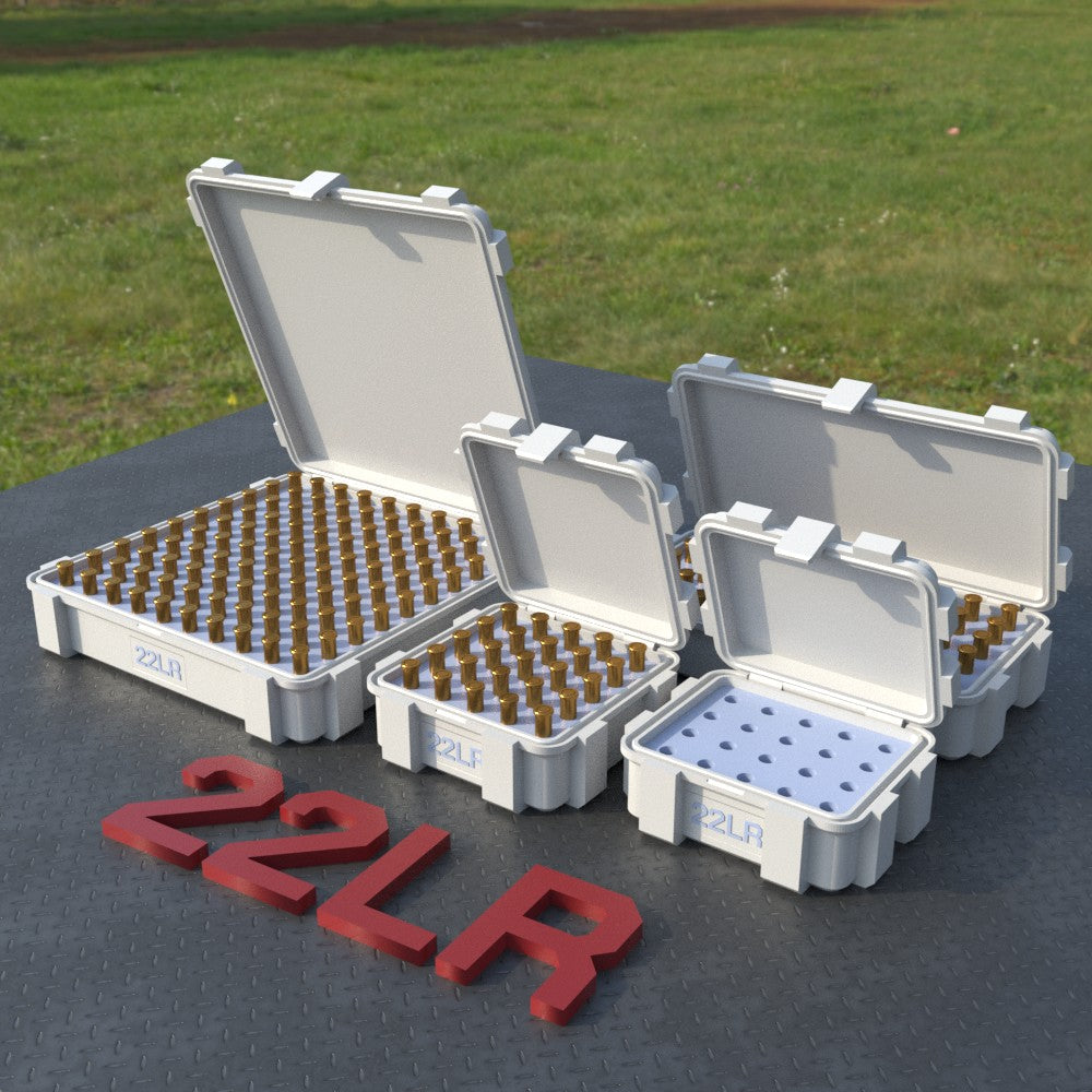Filamelt Munitionsbox / .22 LR / ‘Klappdeckel’ / Patronenbox, Ammo Box - 3D-Druck aus dem Westerwald