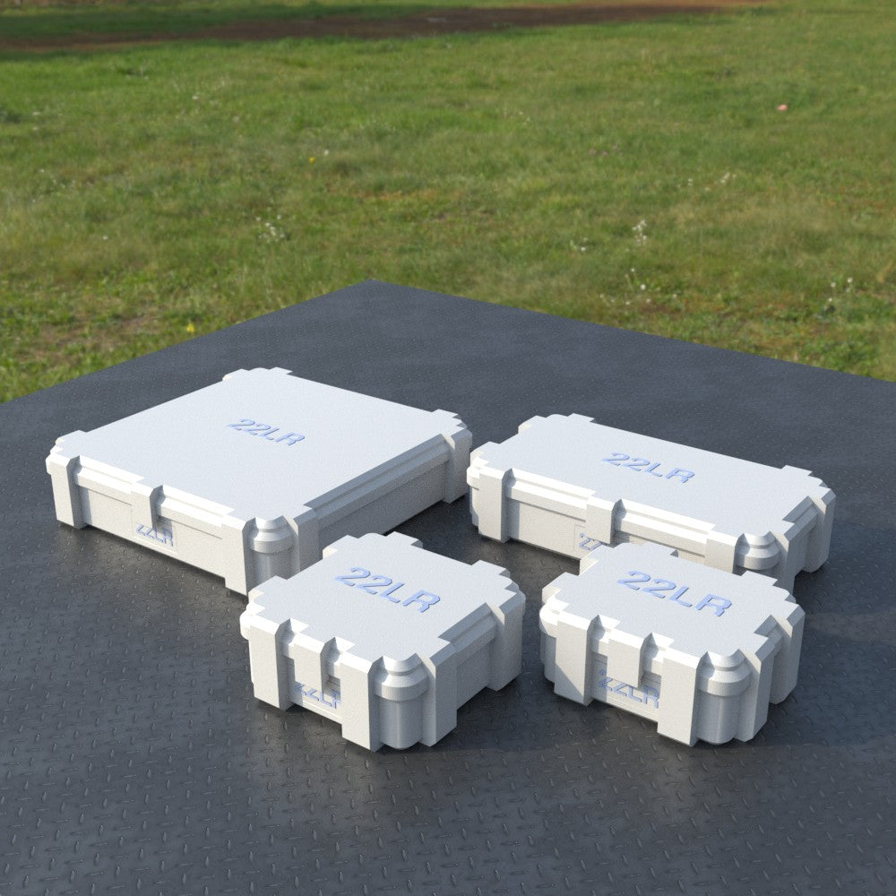 Filamelt Munitionsbox / .22 LR / ‘Klappdeckel’ / Patronenbox, Ammo Box - 3D-Druck aus dem Westerwald