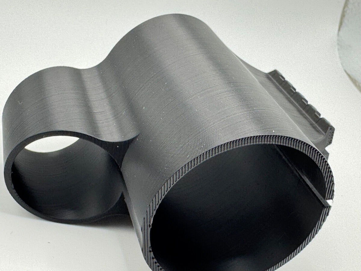 AEA HP Max MKII & BinTac T9 Bottle Clamp - Model 1 "laufumfassend" (Bipod Mount, Zweibein, Zweibeinmontage) - 3D-Druck aus dem Westerwald