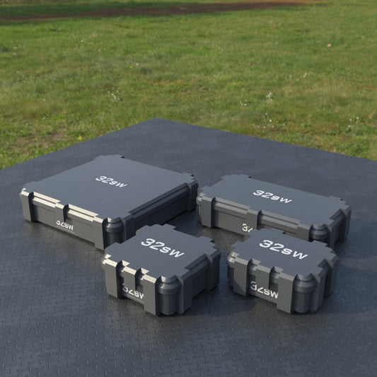 Filamelt Munitionsbox / .32 SW Long / ‘Klappdeckel’ / Patronenbox, Ammo Box - 3D-Druck aus dem Westerwald