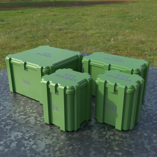 Filamelt Munitionsbox / .338 Norma Magnum / ‘Klappdeckel’ / Patronenbox, Ammo Box - 3D-Druck aus dem Westerwald