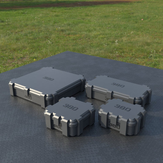 Filamelt Munitionsbox / .380 ACP / ‘Klappdeckel’ / Patronenbox, Ammo Box - 3D-Druck aus dem Westerwald