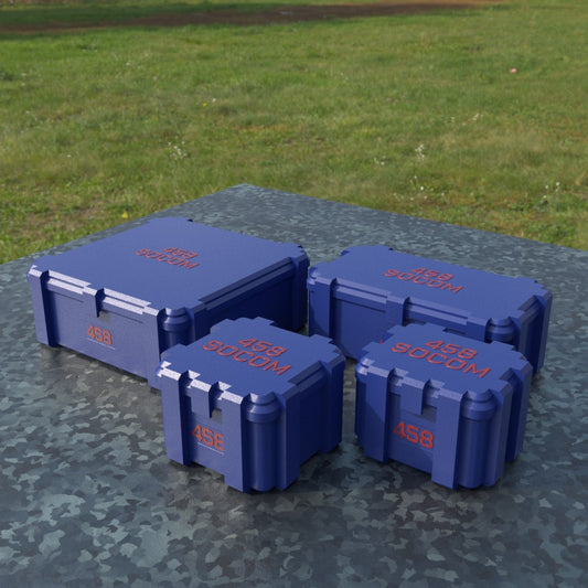 Filamelt Munitionsbox / .458 SOCOM / ‘Klappdeckel’ / Patronenbox, Ammo Box - 3D-Druck aus dem Westerwald