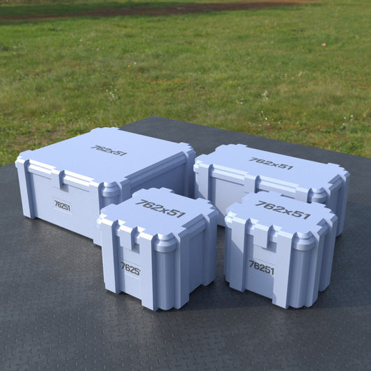 Filamelt Munitionsbox / 7.62x51 NATO / ‘Klappdeckel’ / Patronenbox, Ammo Box - 3D-Druck aus dem Westerwald