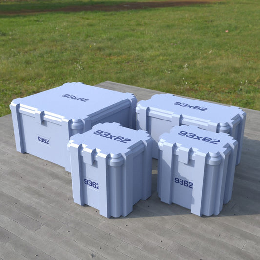 Filamelt Munitionsbox / 9.3x62 / ‘Klappdeckel’ / Patronenbox, Ammo Box - 3D-Druck aus dem Westerwald