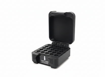 Filamelt Munitionsbox / 10mm Auto / 'Klappdeckel' / Patronenbox, Ammo Box - 3D-Druck aus dem Westerwald