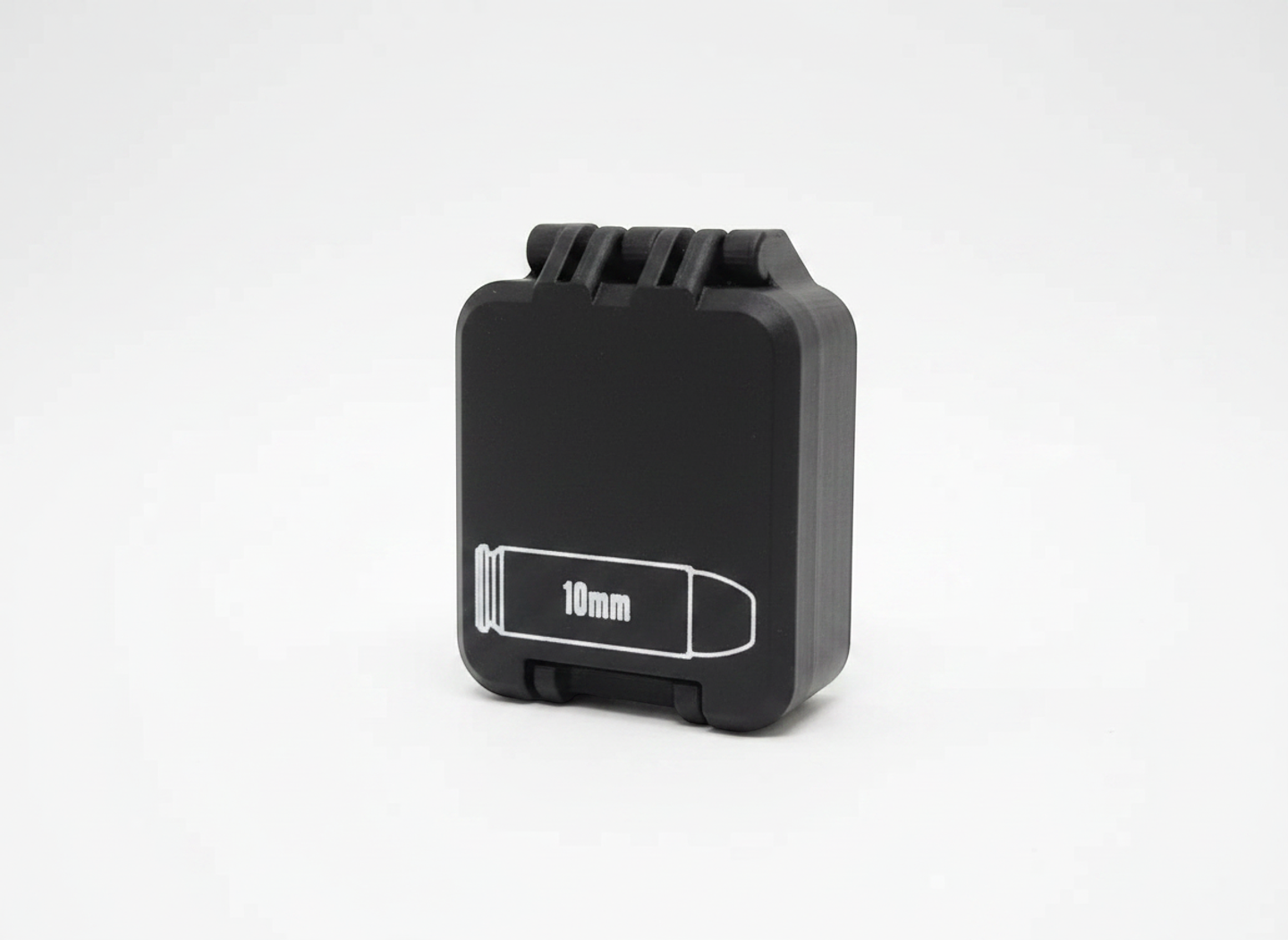 Filamelt Munitionsbox / 10mm Auto / 'Klappdeckel' / Patronenbox, Ammo Box - 3D-Druck aus dem Westerwald