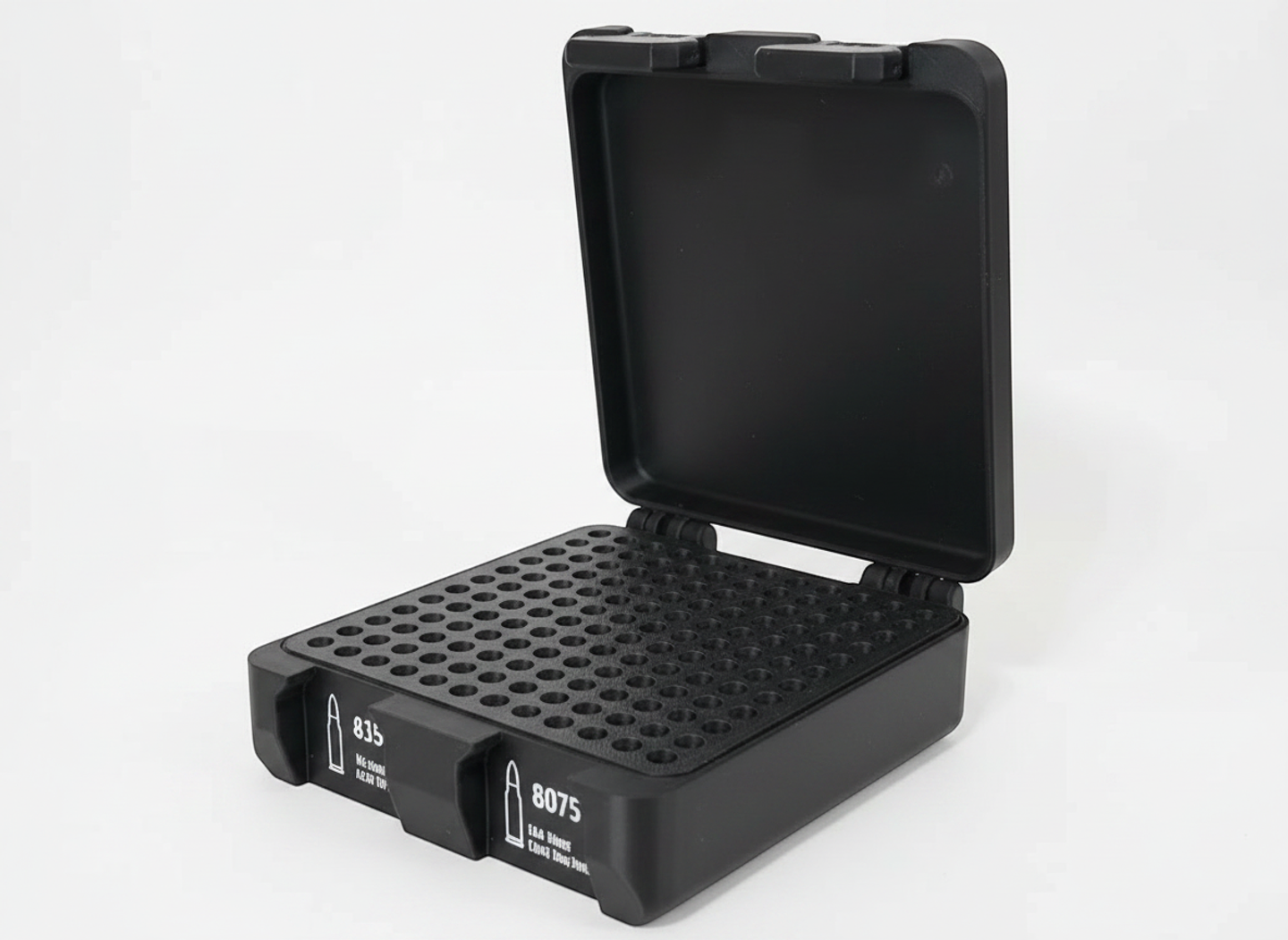 Filamelt Munitionsbox / 17 HMR / 'Klappdeckel' / Patronenbox, Ammo Box - 3D-Druck aus dem Westerwald