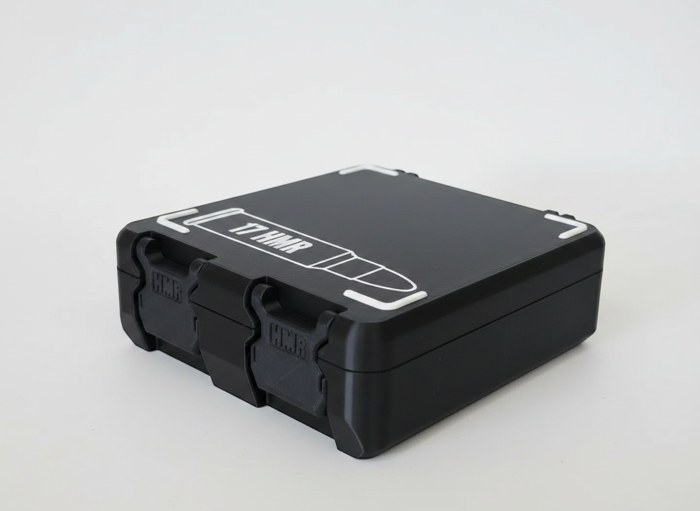 Filamelt Munitionsbox / 17 HMR / 'Klappdeckel' / Patronenbox, Ammo Box - 3D-Druck aus dem Westerwald