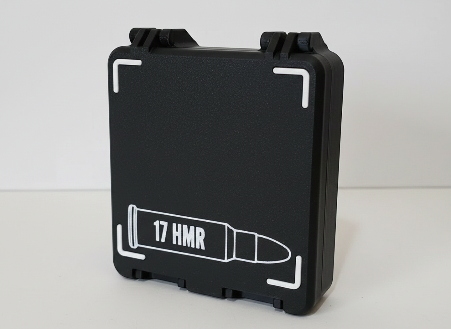 Filamelt Munitionsbox / 17 HMR / 'Klappdeckel' / Patronenbox, Ammo Box - 3D-Druck aus dem Westerwald