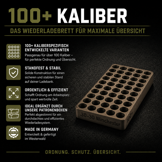 Filamelt - Premium Wiederladebrett 6.5mm Grendel
