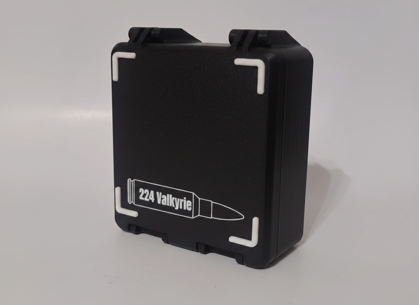 Filamelt Munitionsbox / 224 Valkyrie / 'Klappdeckel' / Patronenbox, Ammo Box - 3D-Druck aus dem Westerwald