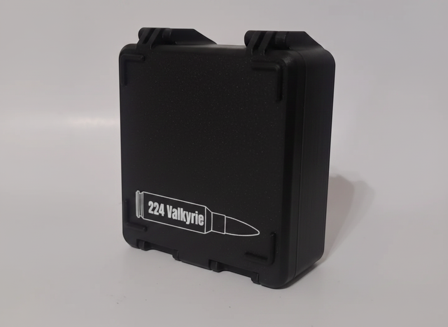 Filamelt Munitionsbox / 224 Valkyrie / 'Klappdeckel' / Patronenbox, Ammo Box - 3D-Druck aus dem Westerwald