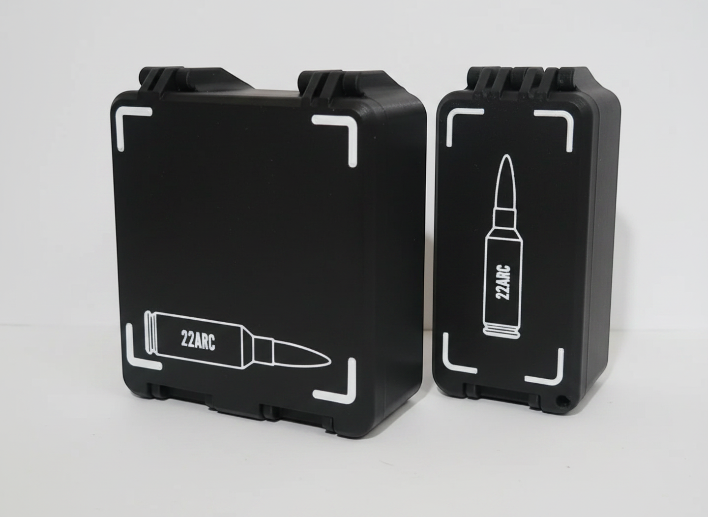 Filamelt Munitionsbox / 22 ARC / 'Klappdeckel' / Patronenbox, Ammo Box - 3D-Druck aus dem Westerwald