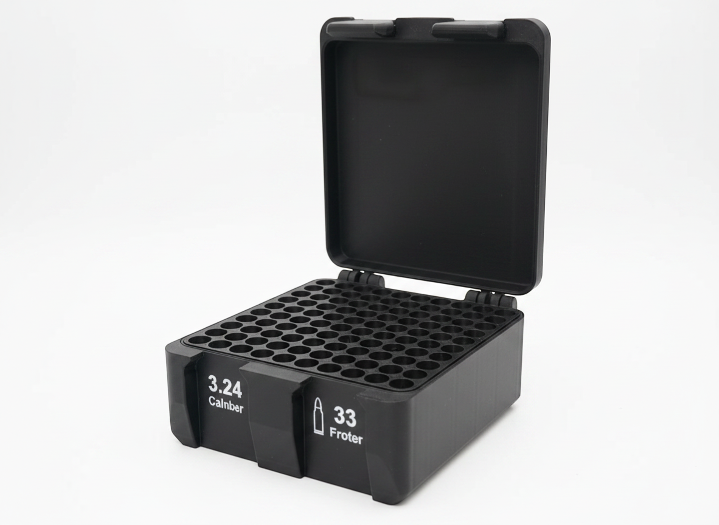 Filamelt Munitionsbox / 22 ARC / 'Klappdeckel' / Patronenbox, Ammo Box - 3D-Druck aus dem Westerwald