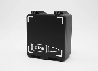 Filamelt Munitionsbox / 22 Creedmoor / 'Klappdeckel' / Patronenbox, Ammo Box - 3D-Druck aus dem Westerwald