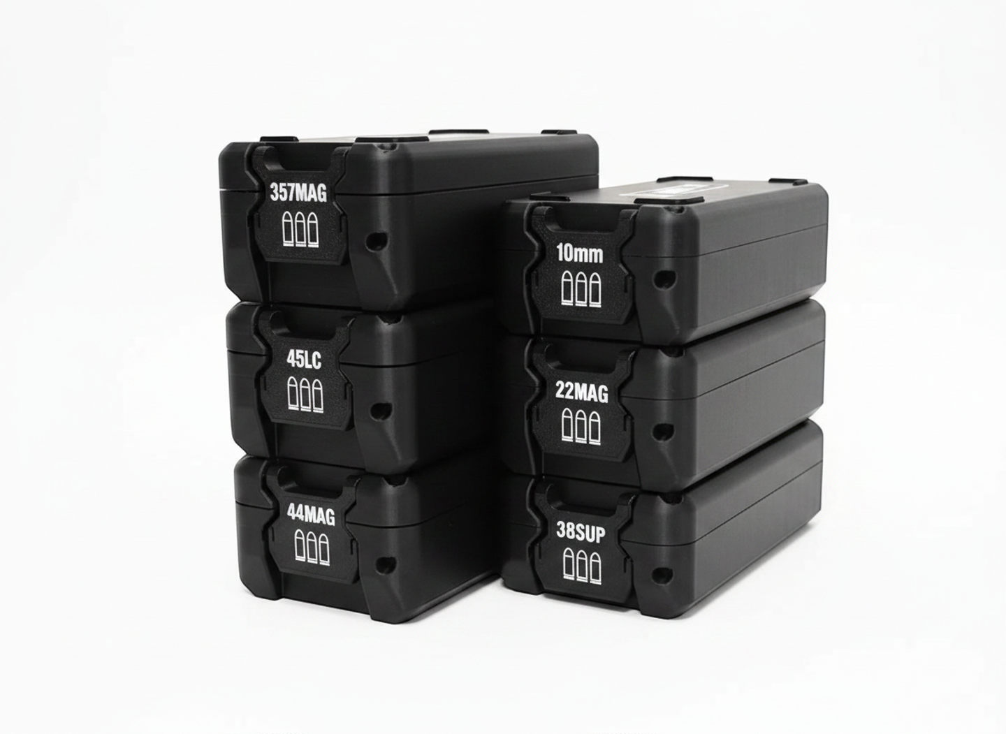 Filamelt Munitionsbox / 22 WMR / 'Klappdeckel' / Patronenbox, Ammo Box - 3D-Druck aus dem Westerwald