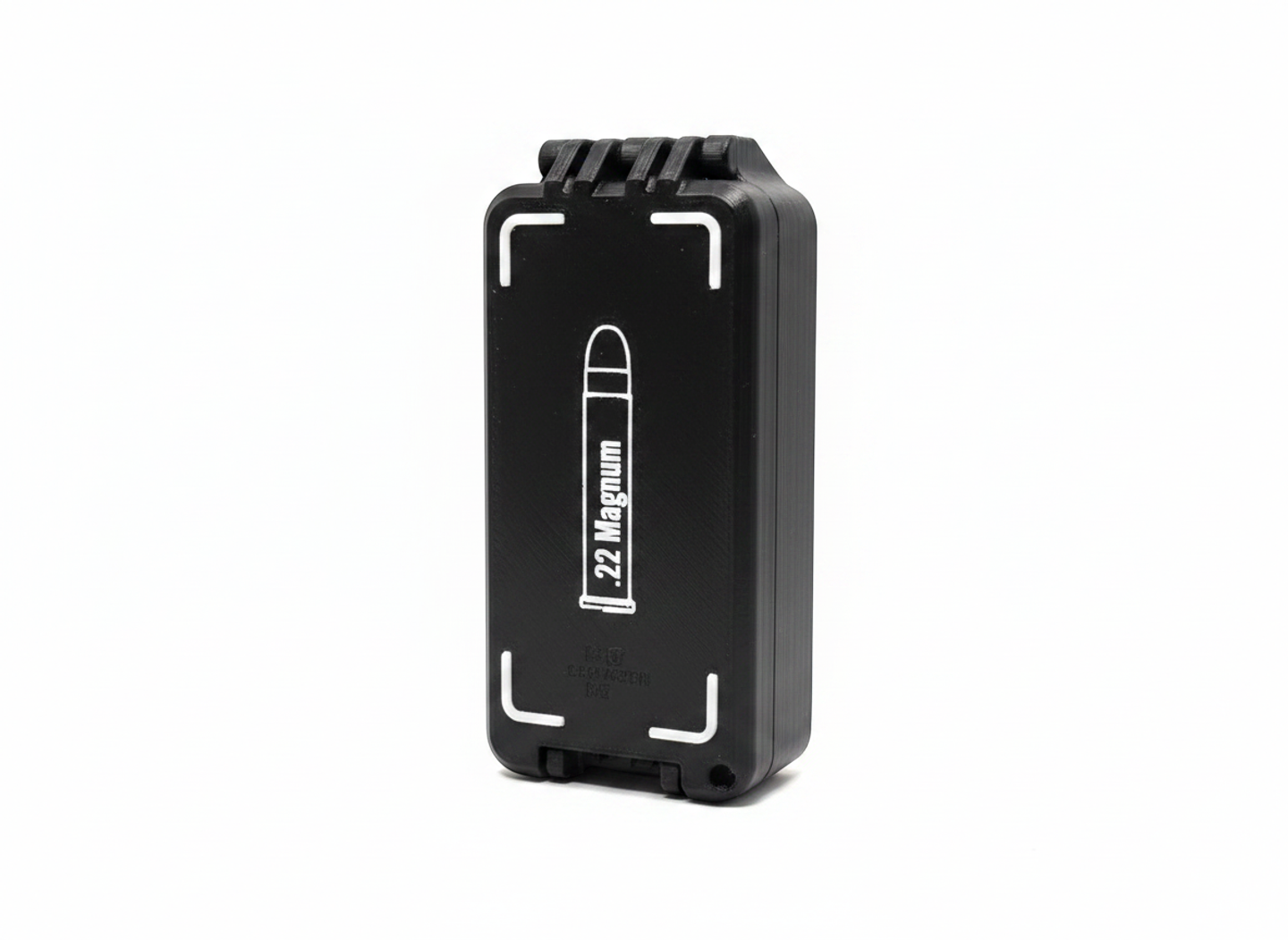 Filamelt Munitionsbox / 22 WMR / 'Klappdeckel' / Patronenbox, Ammo Box - 3D-Druck aus dem Westerwald