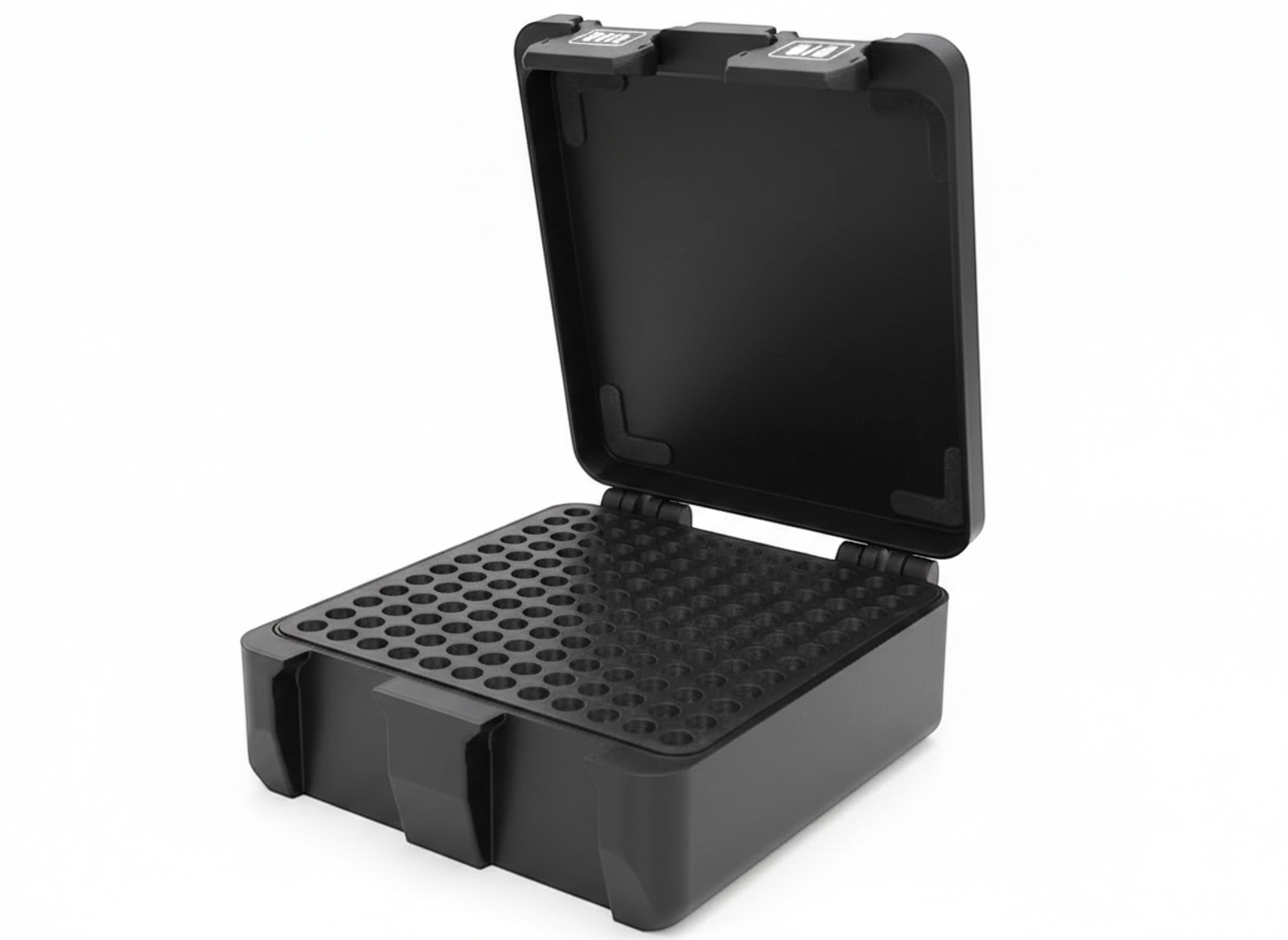 Filamelt Munitionsbox / 22 Picra / 'Klappdeckel' / Patronenbox, Ammo Box - 3D-Druck aus dem Westerwald