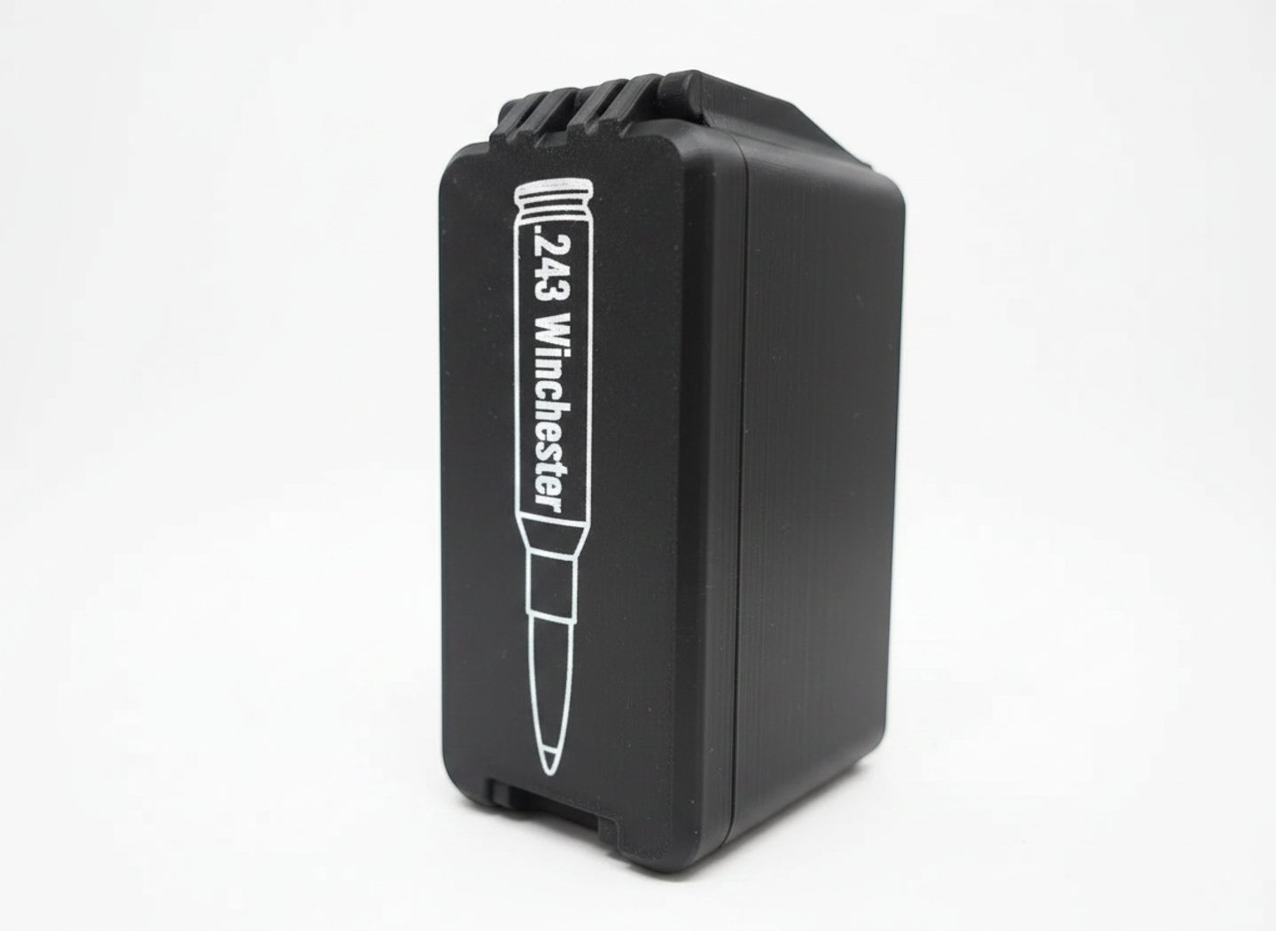 Filamelt Munitionsbox / 243 Winchester / 'Klappdeckel' / Patronenbox, Ammo Box - 3D-Druck aus dem Westerwald