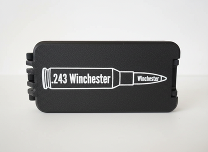 Filamelt Munitionsbox / 243 Winchester / 'Klappdeckel' / Patronenbox, Ammo Box - 3D-Druck aus dem Westerwald