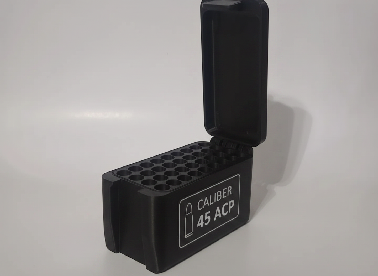 Filamelt Munitionsbox / 257 Weatherby Magnum / 'Klappdeckel' / Patronenbox, Ammo Box - 3D-Druck aus dem Westerwald