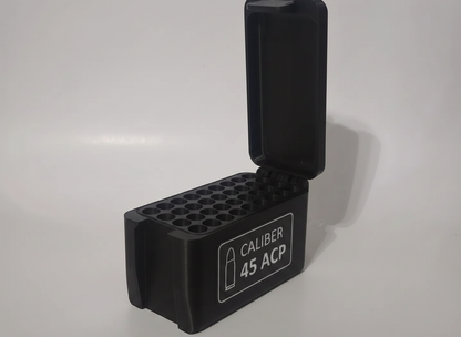 Filamelt Munitionsbox / 257 Weatherby Magnum / 'Klappdeckel' / Patronenbox, Ammo Box - 3D-Druck aus dem Westerwald