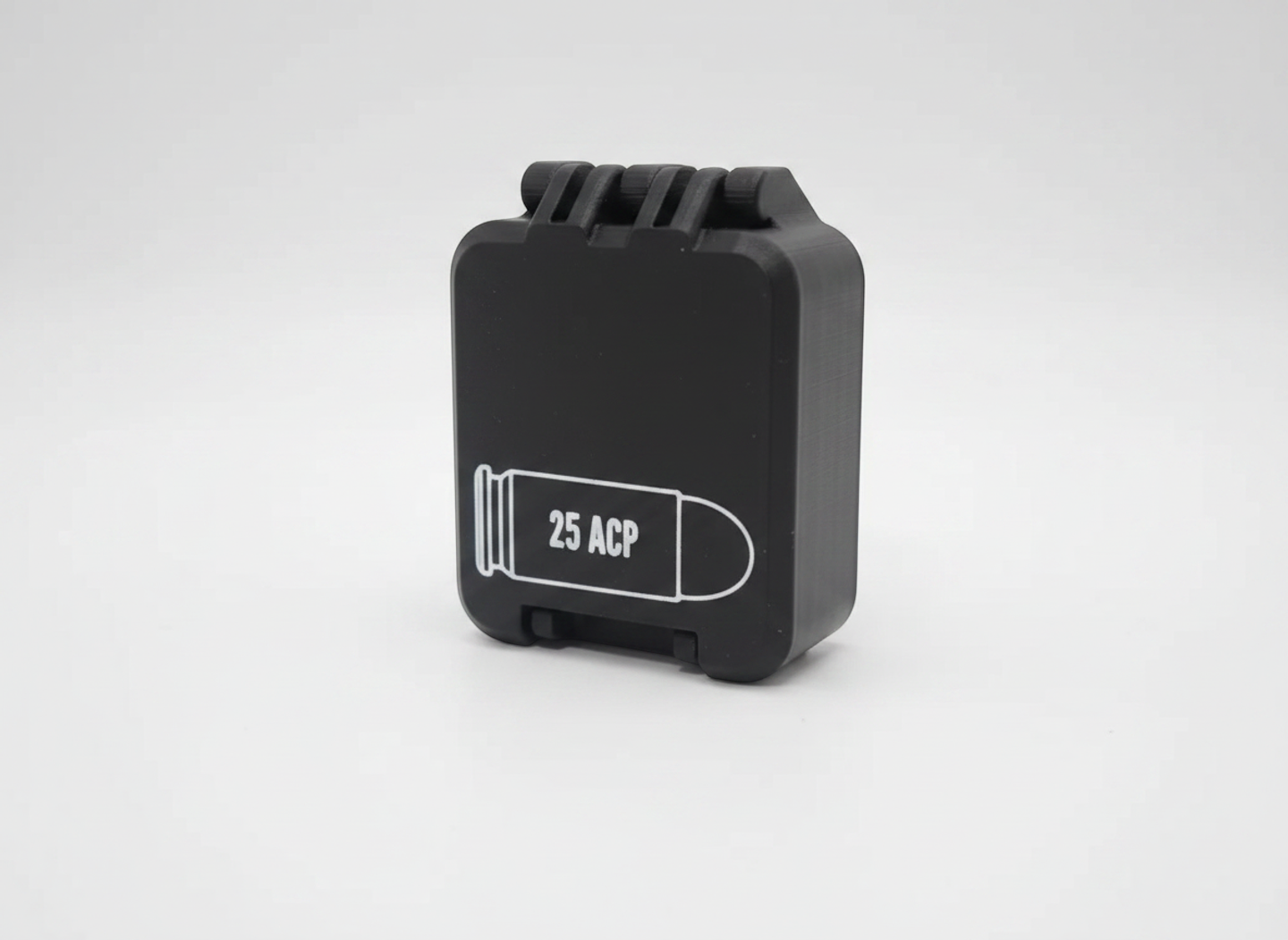 Filamelt Munitionsbox / 25 ACP / 'Klappdeckel' / Patronenbox, Ammo Box - 3D-Druck aus dem Westerwald