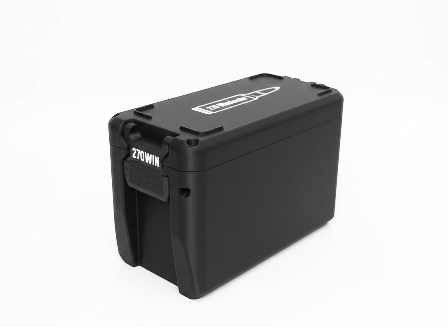 Filamelt Munitionsbox / 270 Winchester / 'Klappdeckel' / Patronenbox, Ammo Box - 3D-Druck aus dem Westerwald