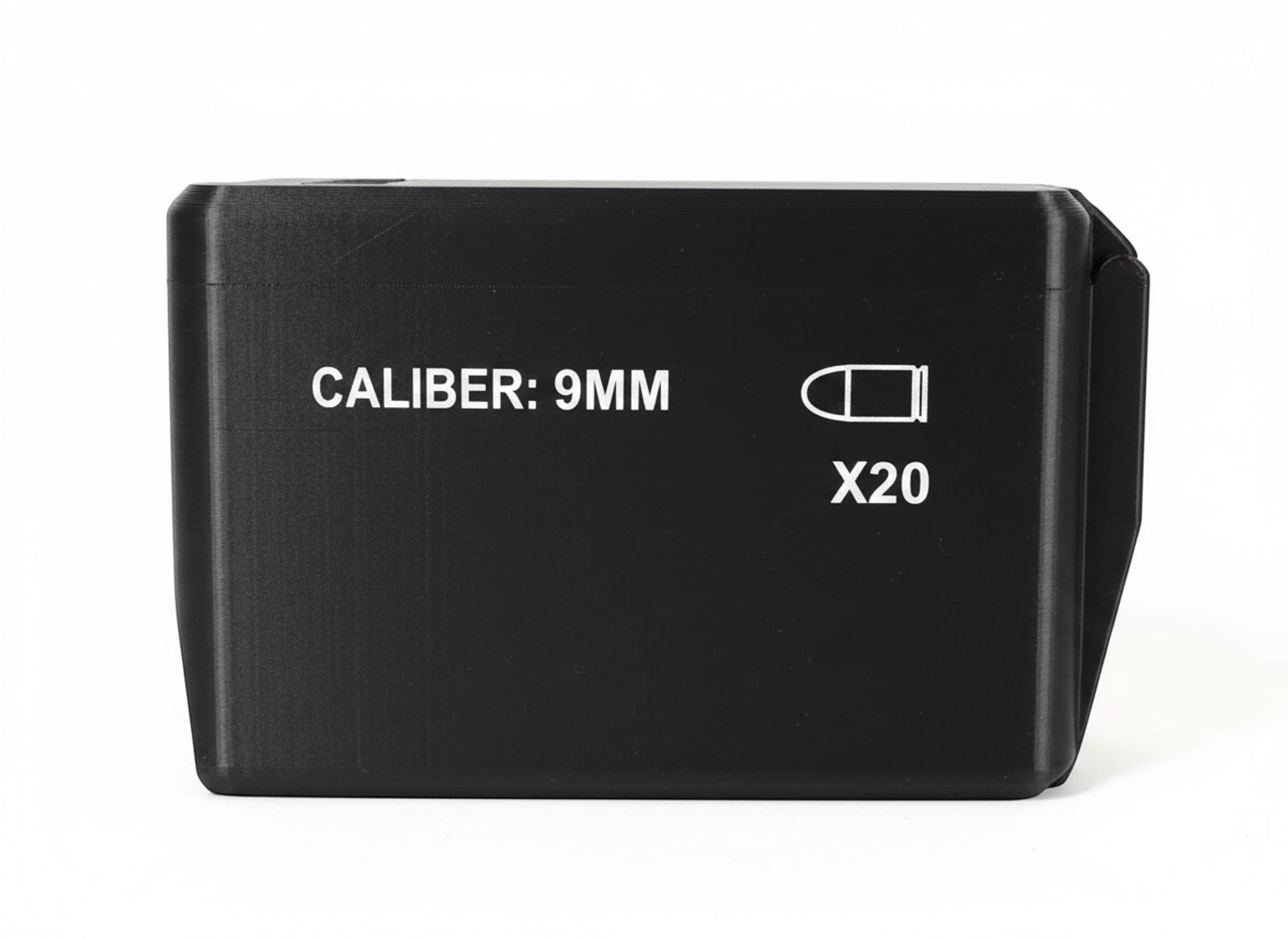 Filamelt Munitionsbox / 270 Winchester / 'Klappdeckel' / Patronenbox, Ammo Box - 3D-Druck aus dem Westerwald