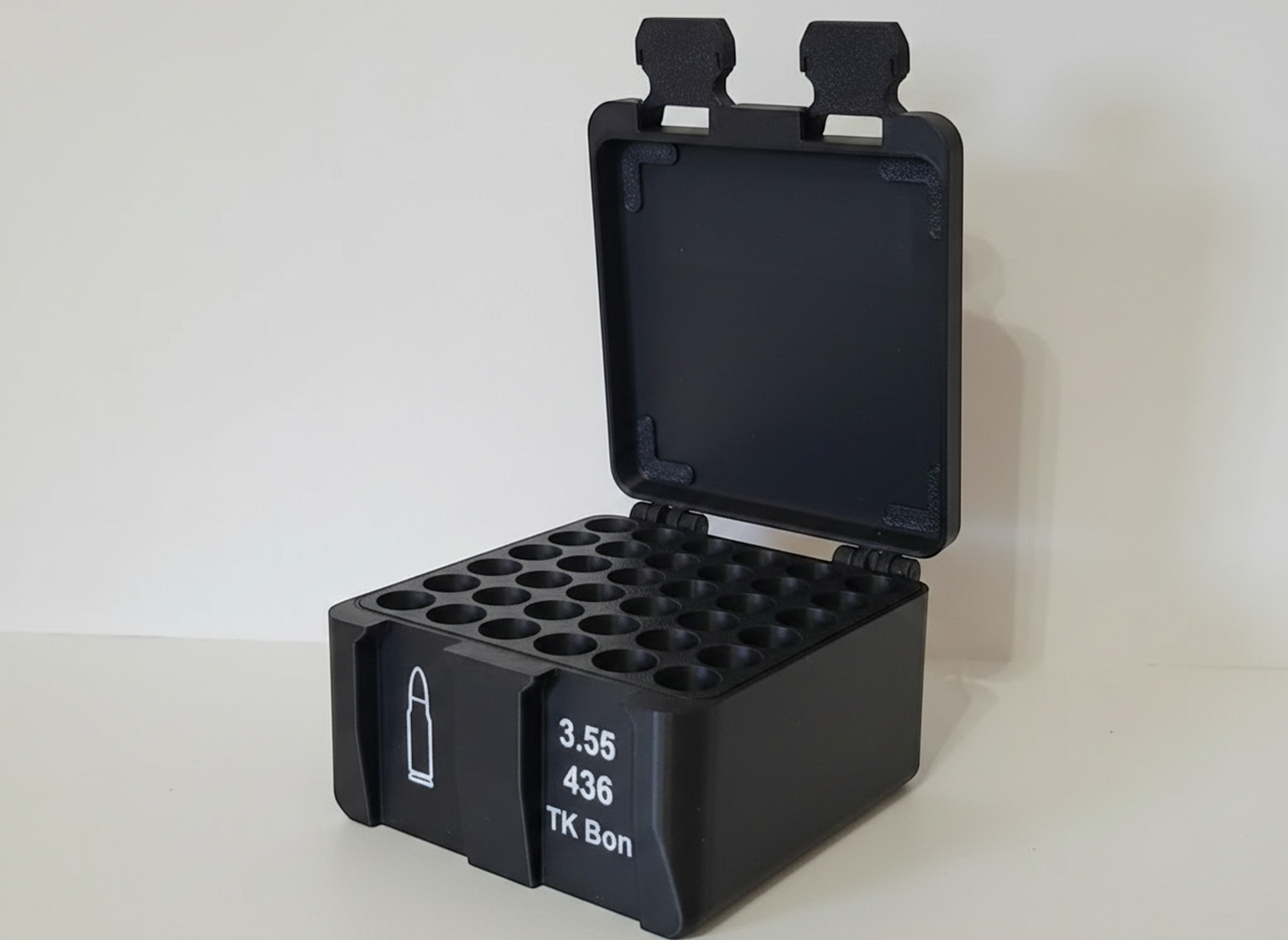 Filamelt Munitionsbox / 28 Gauge / 'Klappdeckel' / Patronenbox, Ammo Box - 3D-Druck aus dem Westerwald