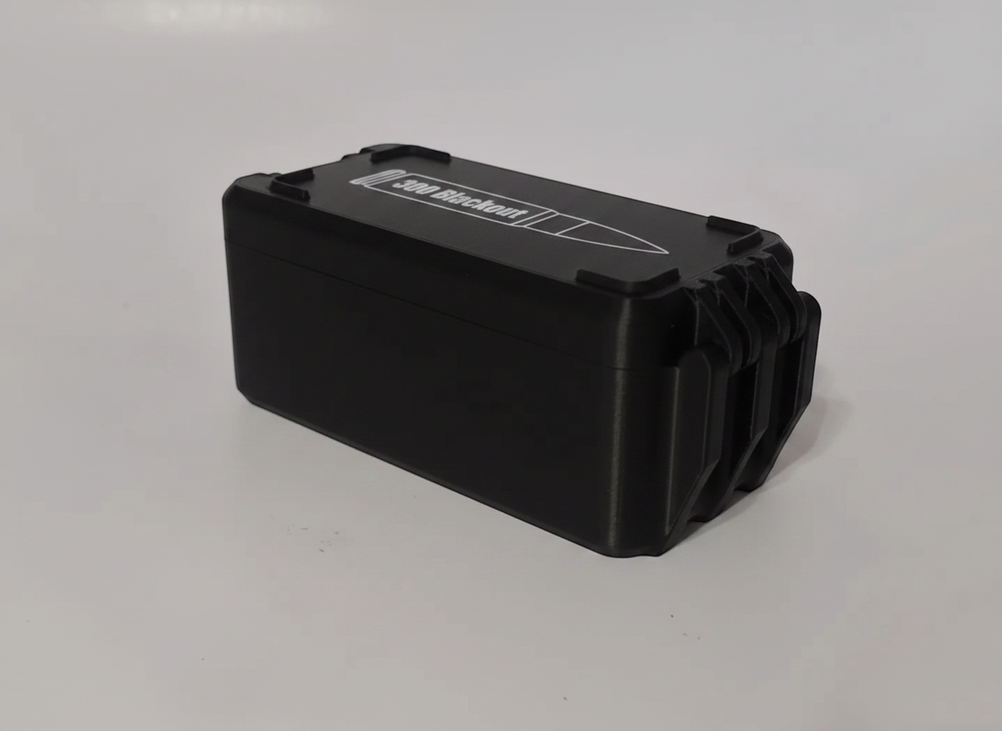 Filamelt Munitionsbox / 300 AAC Blackout / 'Klappdeckel' / Patronenbox, Ammo Box - 3D-Druck aus dem Westerwald