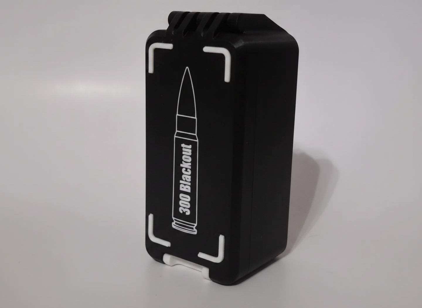 Filamelt Munitionsbox / 300 AAC Blackout / 'Klappdeckel' / Patronenbox, Ammo Box - 3D-Druck aus dem Westerwald
