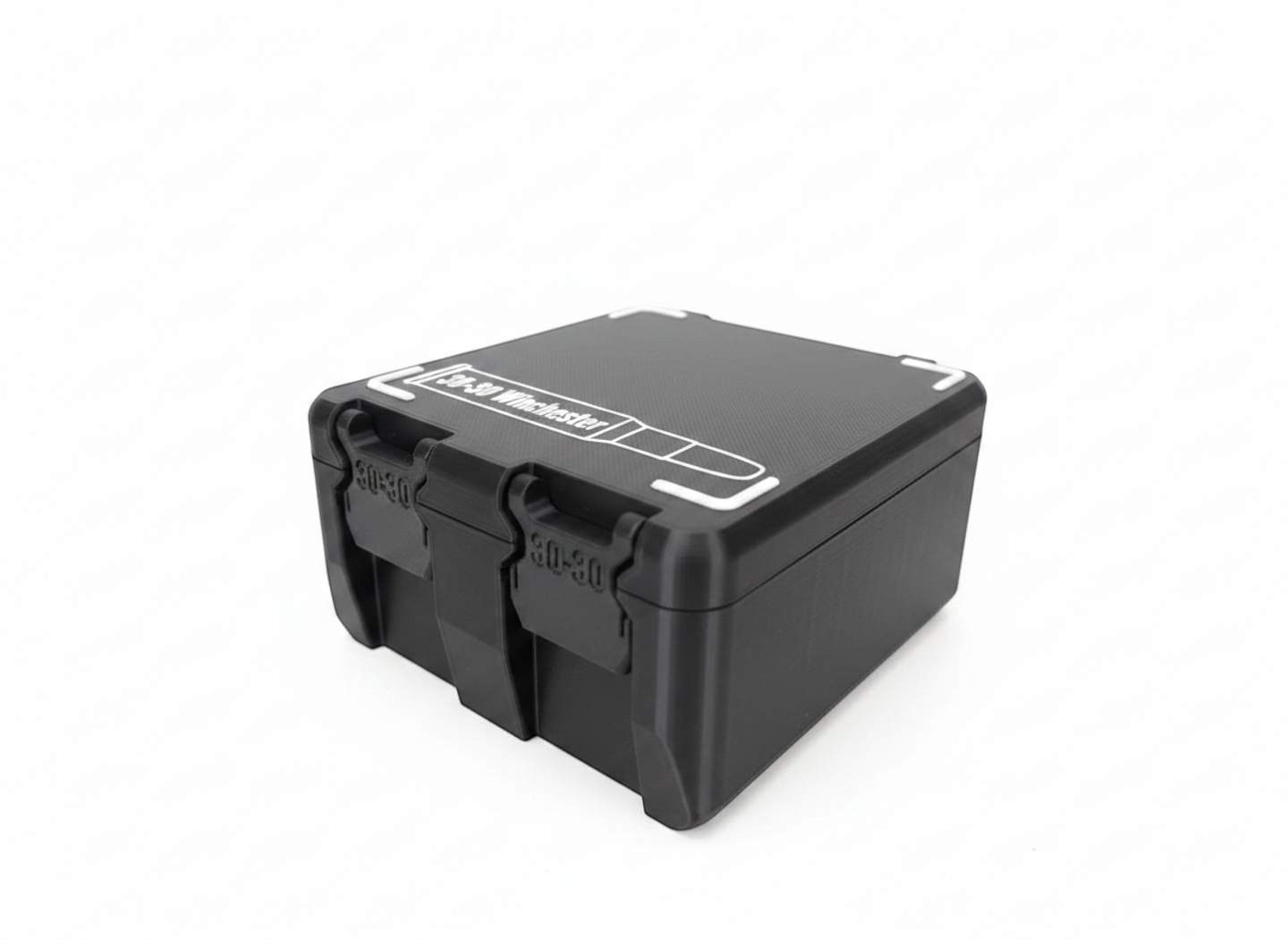 Filamelt Munitionsbox / 30-30 Winchester / 'Klappdeckel' / Patronenbox, Ammo Box - 3D-Druck aus dem Westerwald