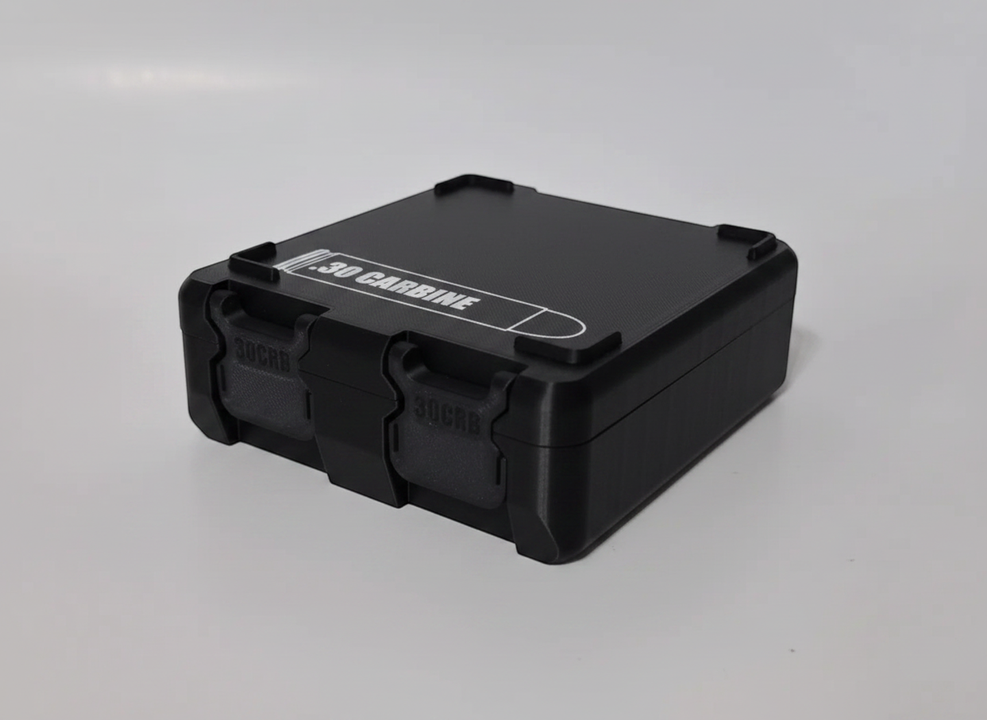 Filamelt Munitionsbox / 30 Carbine / 'Klappdeckel' / Patronenbox, Ammo Box - 3D-Druck aus dem Westerwald