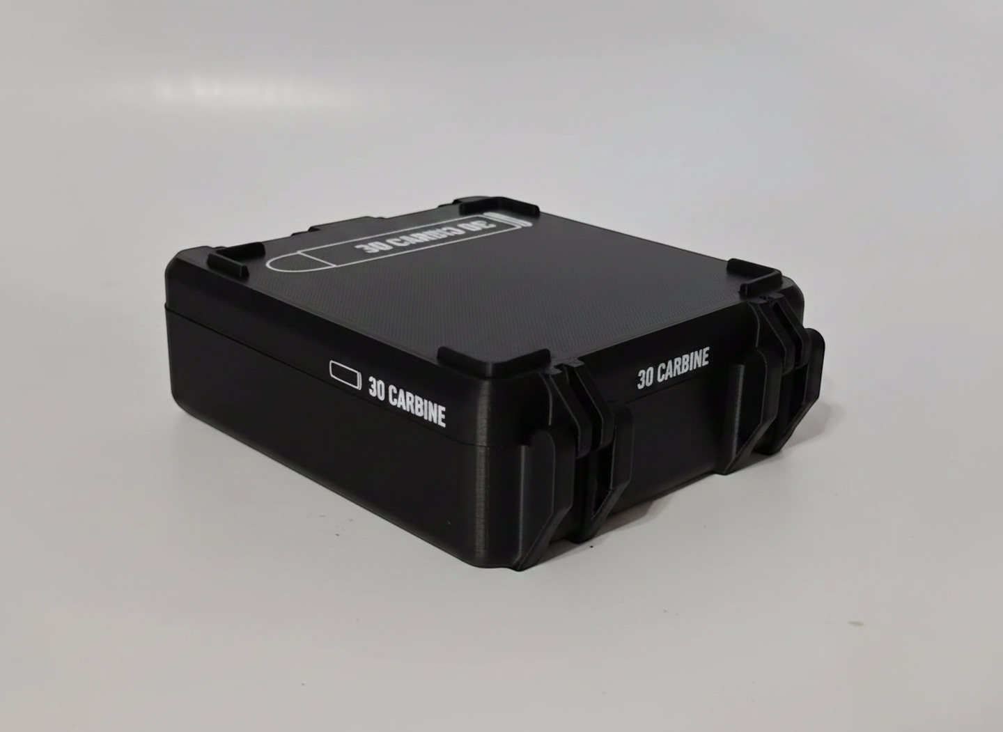 Filamelt Munitionsbox / 30 Carbine / 'Klappdeckel' / Patronenbox, Ammo Box - 3D-Druck aus dem Westerwald