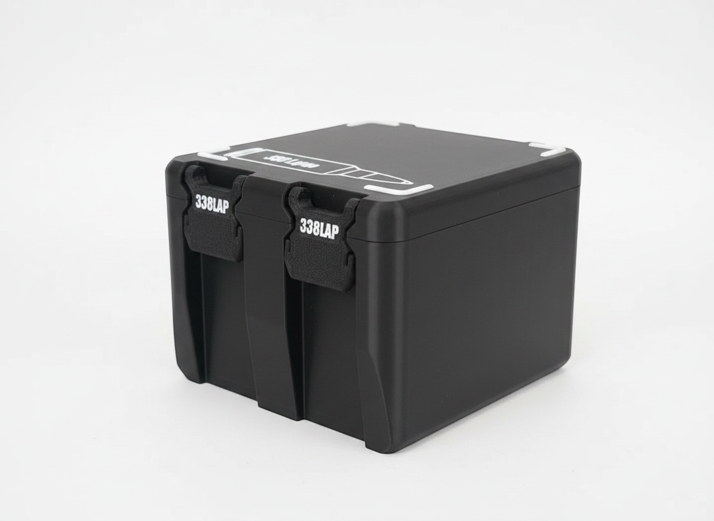 Filamelt Munitionsbox / 338 Lapua Magnum / 'Klappdeckel' / Patronenbox, Ammo Box - 3D-Druck aus dem Westerwald