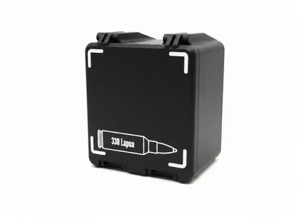 Filamelt Munitionsbox / 338 Lapua Magnum / 'Klappdeckel' / Patronenbox, Ammo Box - 3D-Druck aus dem Westerwald