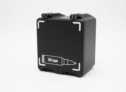 Filamelt Munitionsbox / 338 Lapua Magnum / 'Klappdeckel' / Patronenbox, Ammo Box - 3D-Druck aus dem Westerwald