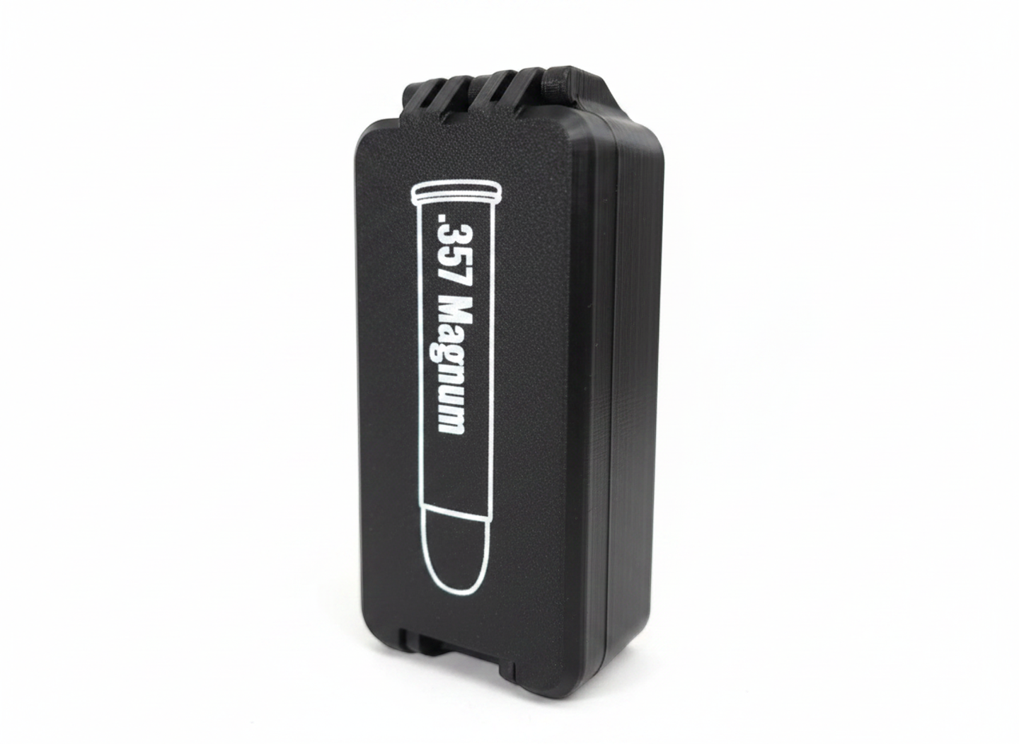 Filamelt Munitionsbox / 357 Magnum / 'Klappdeckel' / Patronenbox, Ammo Box - 3D-Druck aus dem Westerwald