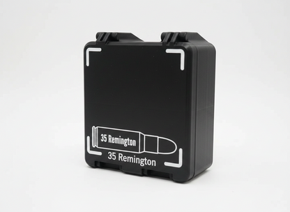 Filamelt Munitionsbox / 35 Remington / 'Klappdeckel' / Patronenbox, Ammo Box - 3D-Druck aus dem Westerwald