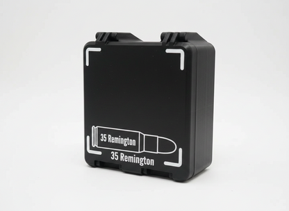 Filamelt Munitionsbox / 35 Remington / 'Klappdeckel' / Patronenbox, Ammo Box - 3D-Druck aus dem Westerwald