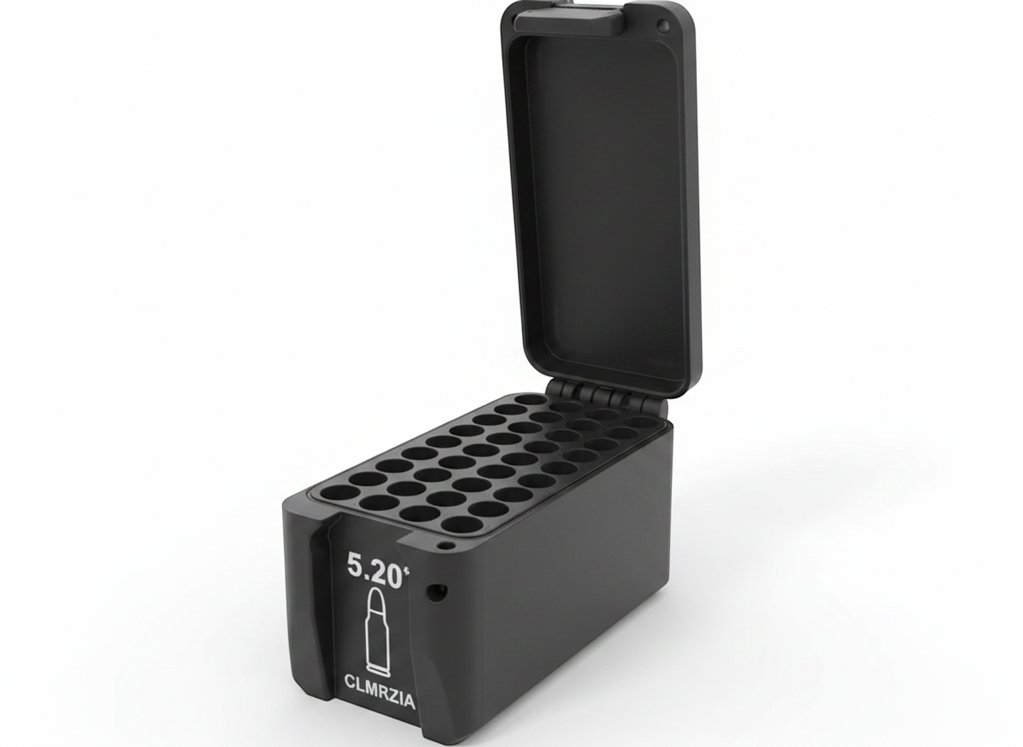 Filamelt Munitionsbox / 35 Whelen / 'Klappdeckel' / Patronenbox, Ammo Box - 3D-Druck aus dem Westerwald