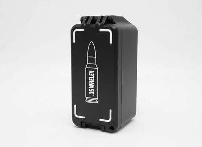 Filamelt Munitionsbox / 35 Whelen / 'Klappdeckel' / Patronenbox, Ammo Box - 3D-Druck aus dem Westerwald
