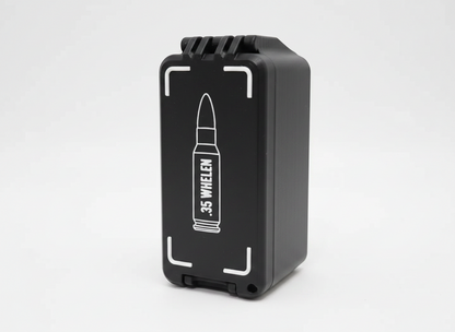Filamelt Munitionsbox / 35 Whelen / 'Klappdeckel' / Patronenbox, Ammo Box - 3D-Druck aus dem Westerwald