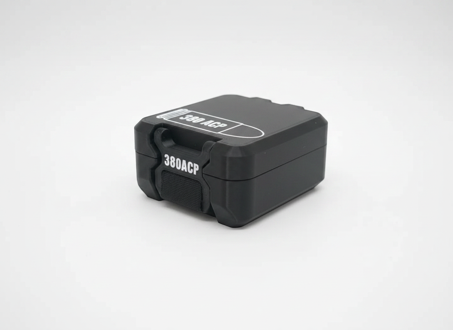 Filamelt Munitionsbox / 380 ACP / 'Klappdeckel' / Patronenbox, Ammo Box - 3D-Druck aus dem Westerwald