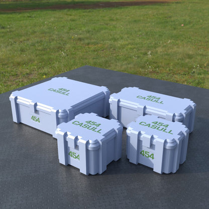 Filamelt Munitionsbox / .454 Casull / ‘Klappdeckel’  / Patronenbox, Ammo Box - 3D-Druck aus dem Westerwald